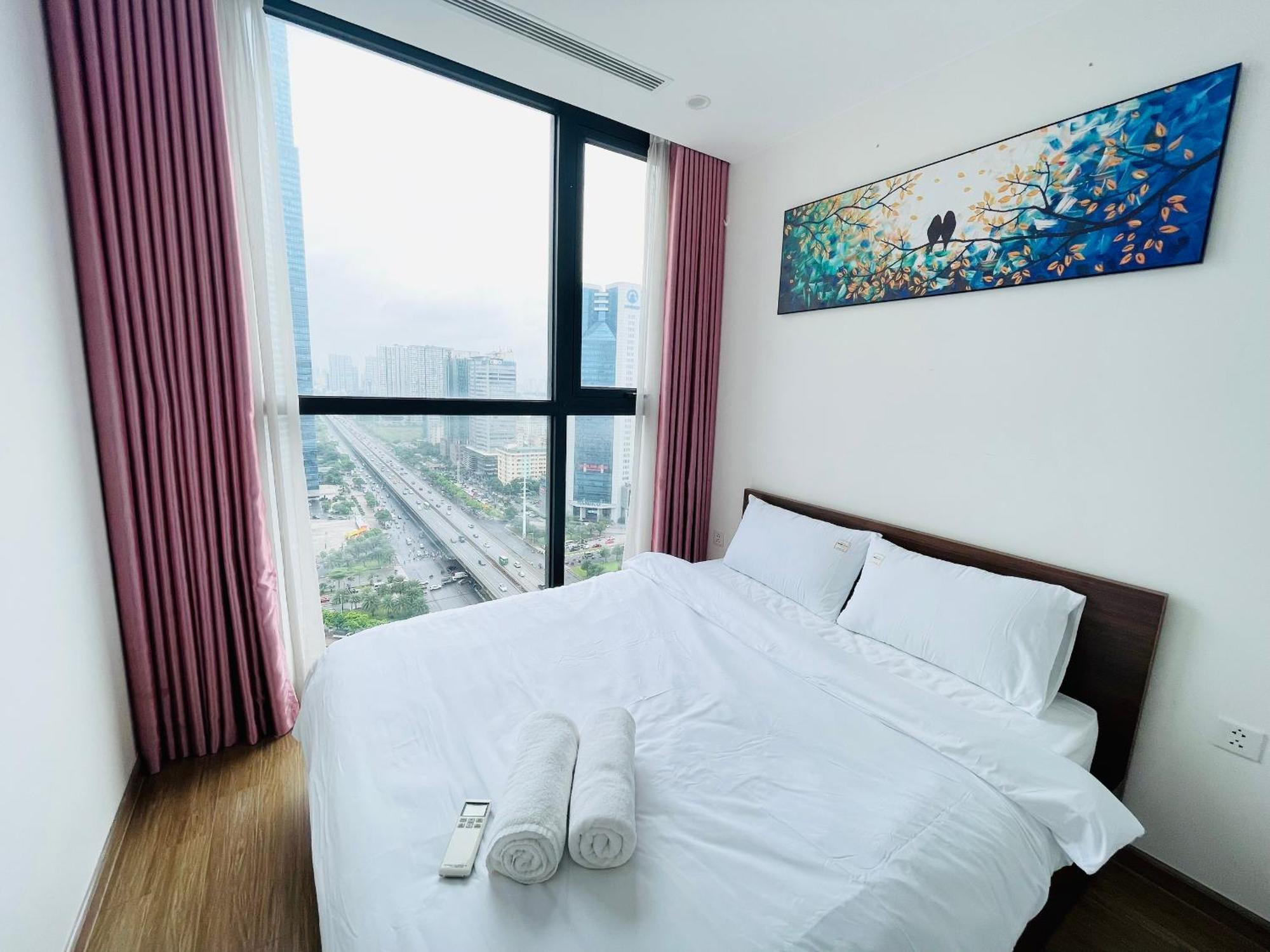 Nanahousing-Vinhomes Skylake-Luxury Apartment Near Keangnam Hanoi Esterno foto